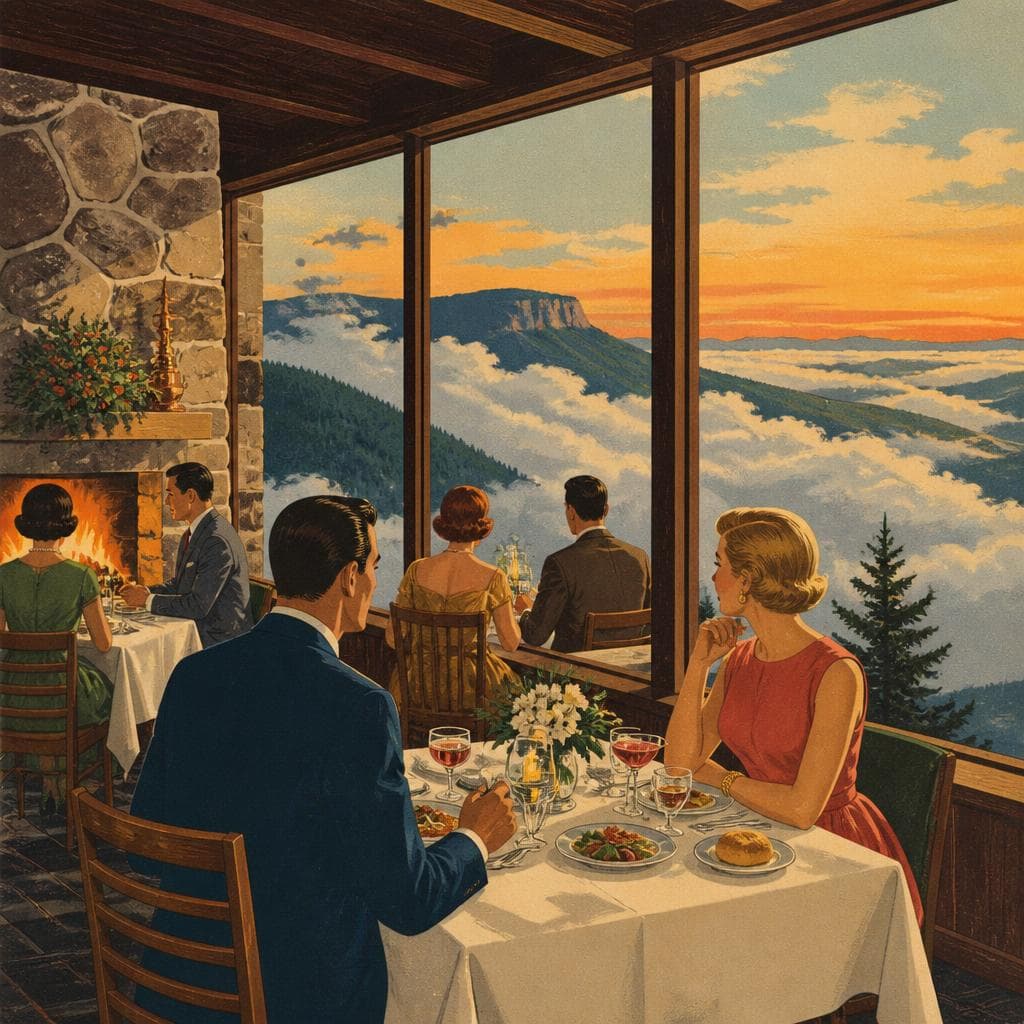 Cover art for Dinner in the Clouds on Rich Mountain