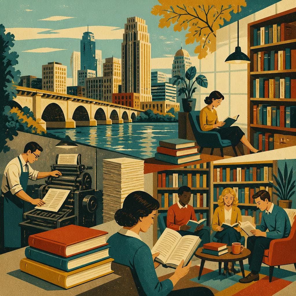 Cover art for Where Minneapolis Makes Room for Books