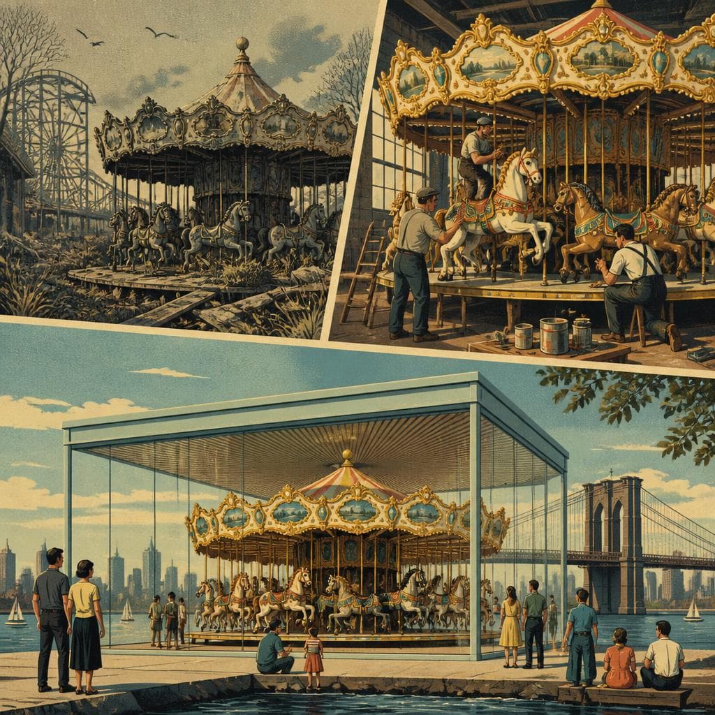 Cover art for The Carousel That Outlived Its Park