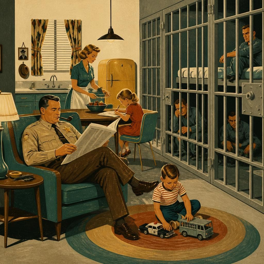 Cover art for When the Sheriff Lived Beside the Cells