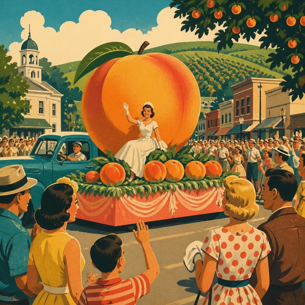 Cover art for When Ruston Put the Peach on Center Stage