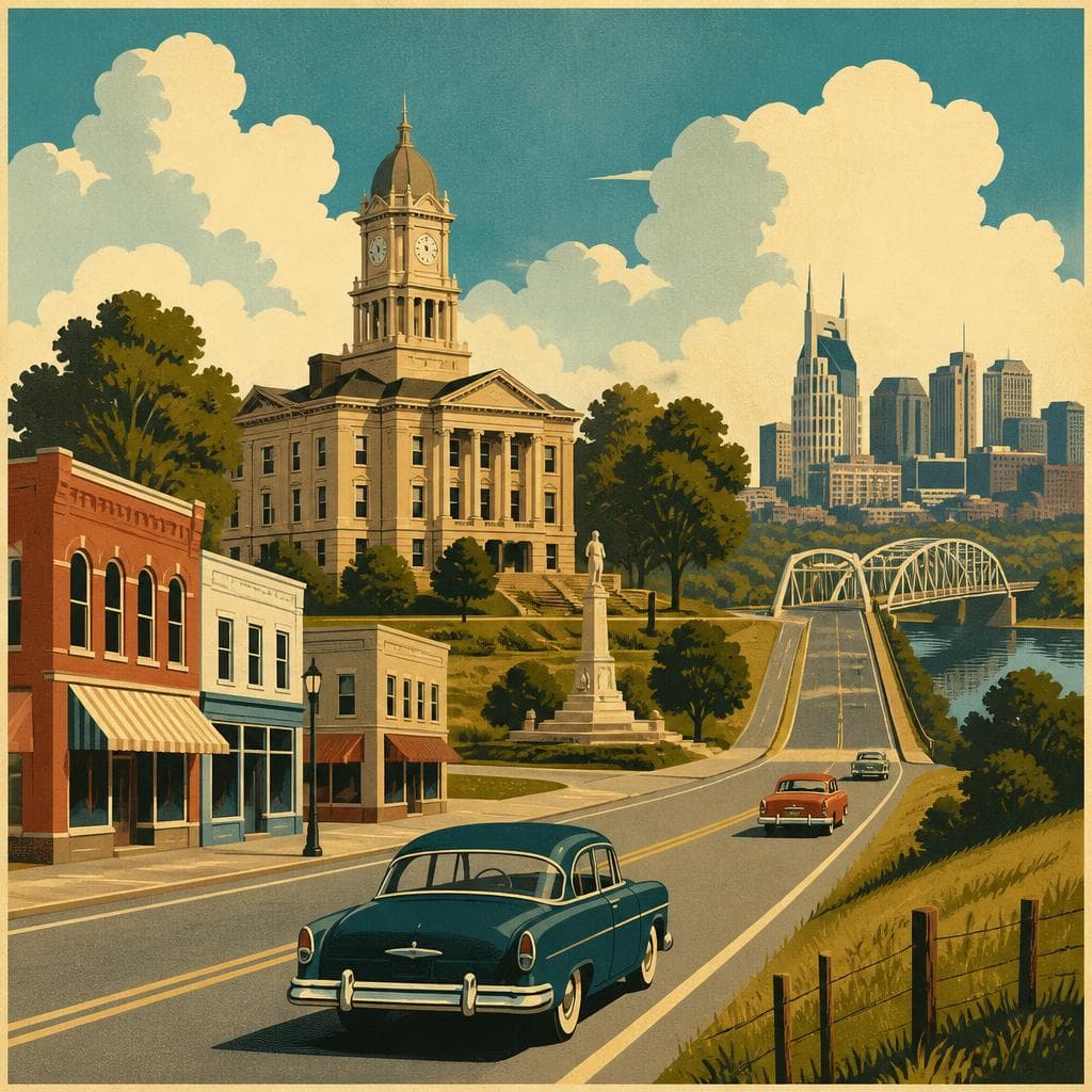 Cover art for Where the Road Made Franklin