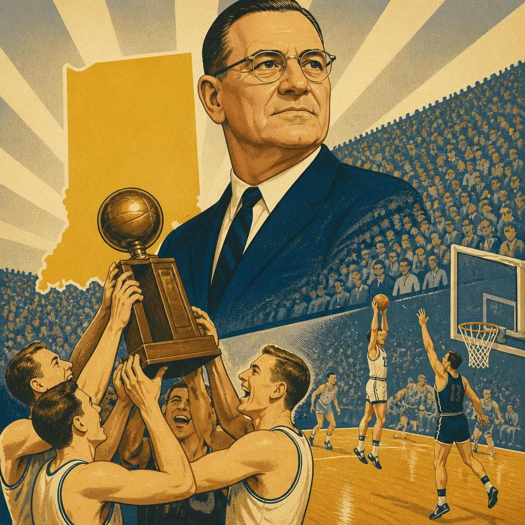 Cover art for When Franklin Ruled Indiana Basketball