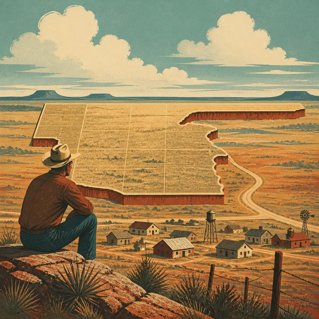 Cover art for When the Map Became a County
