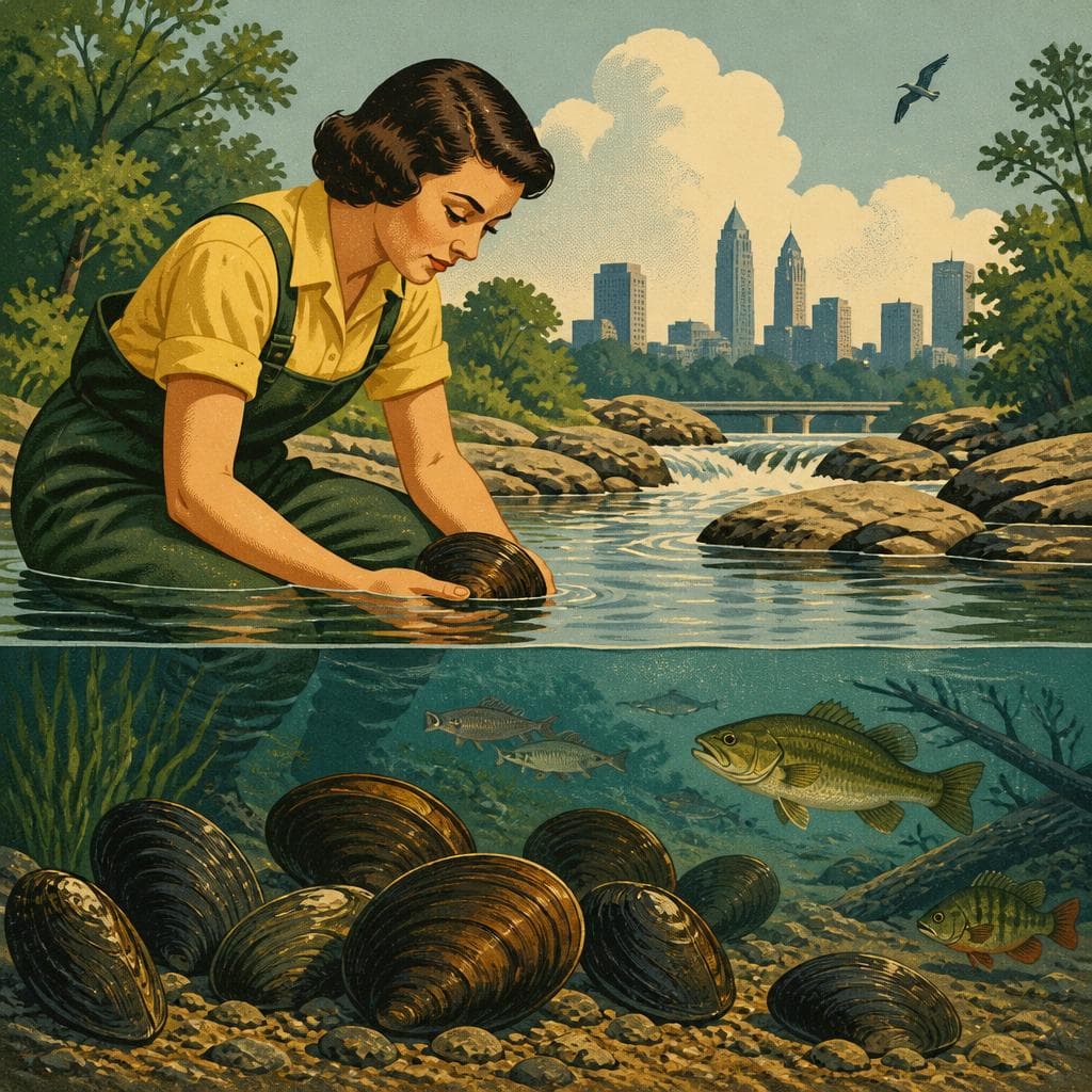 Cover art for The River Keeps Its Records in Shell