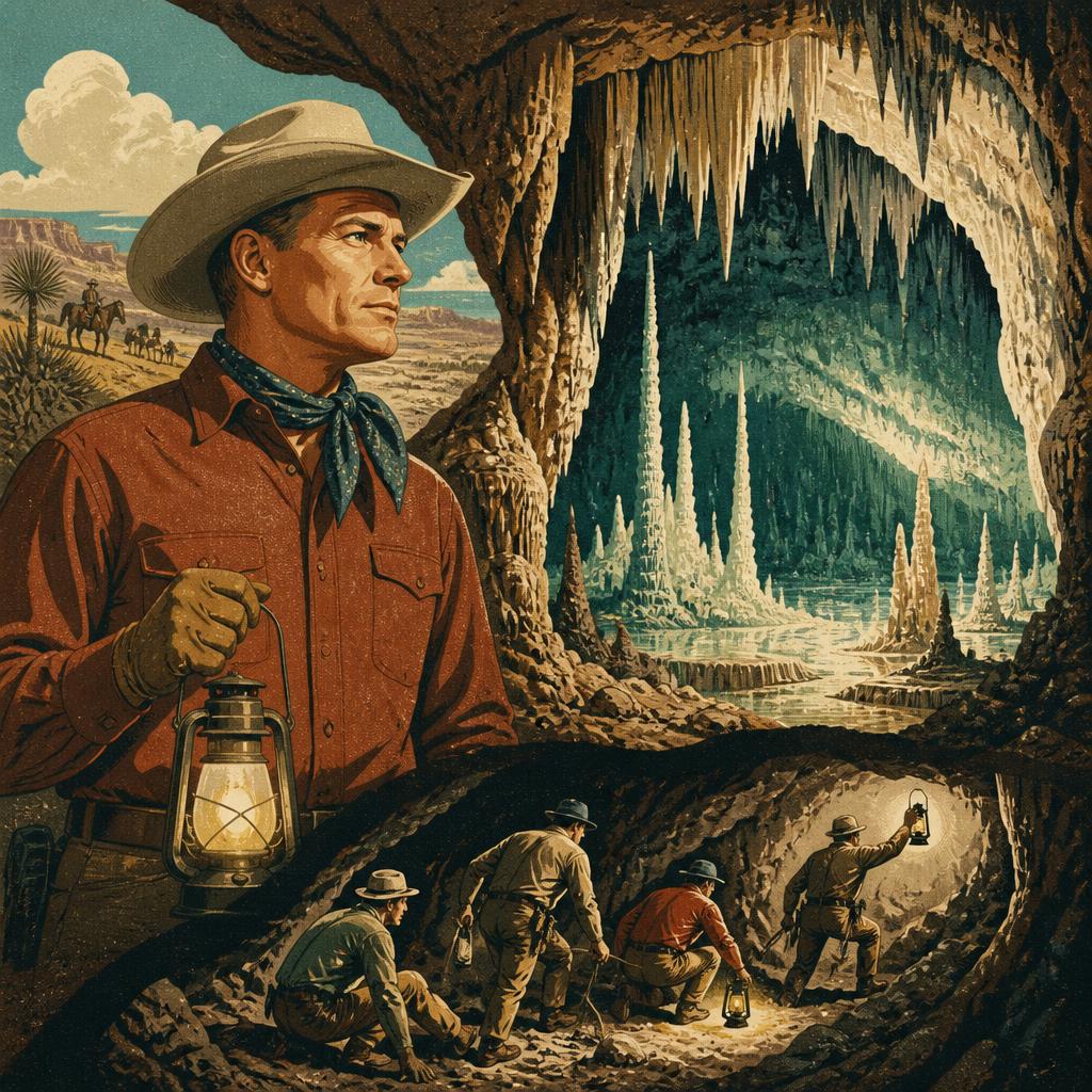 Cover art for How a Cowhand Opened the Way Underground
