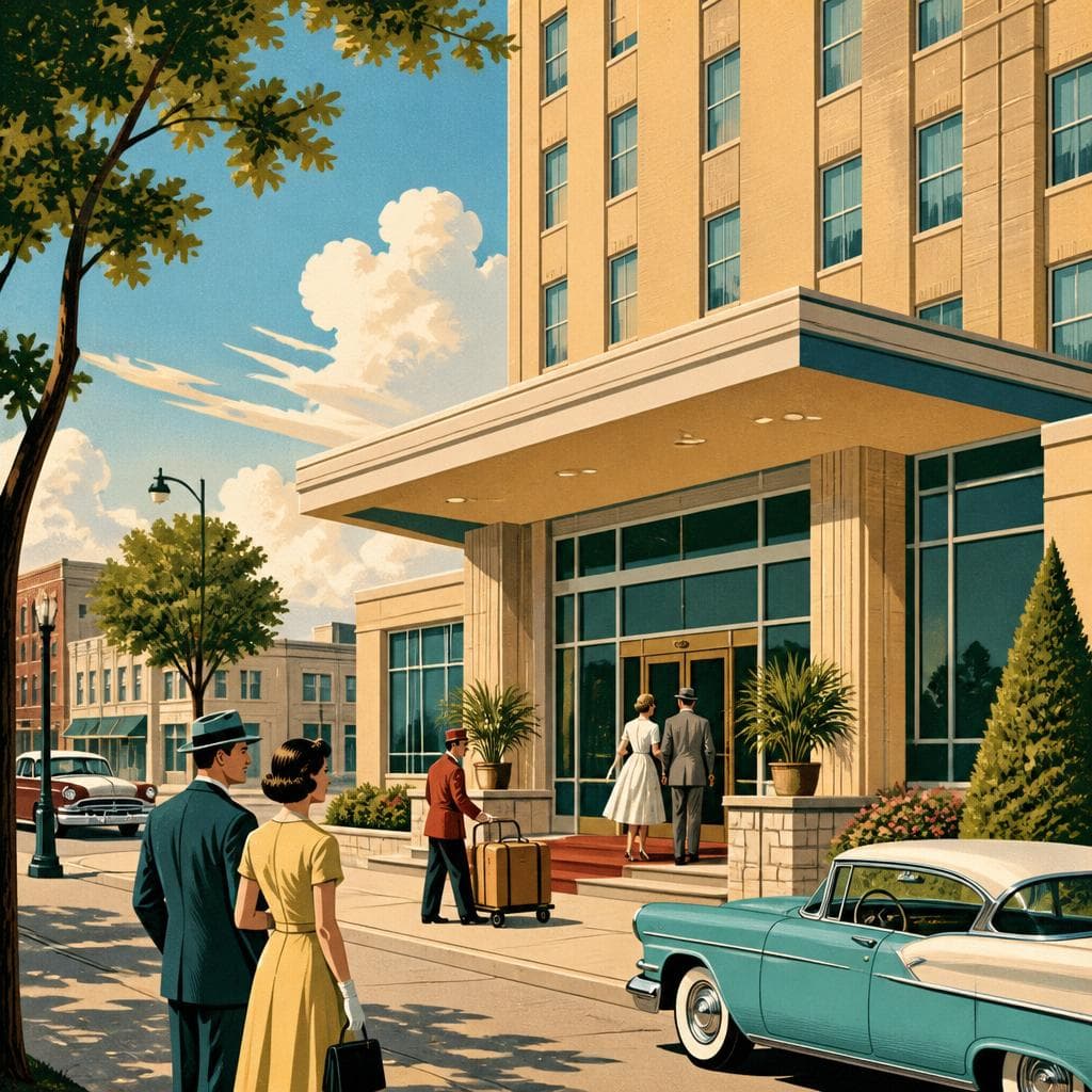 Cover art for A Downtown Hotel Meant to Impress