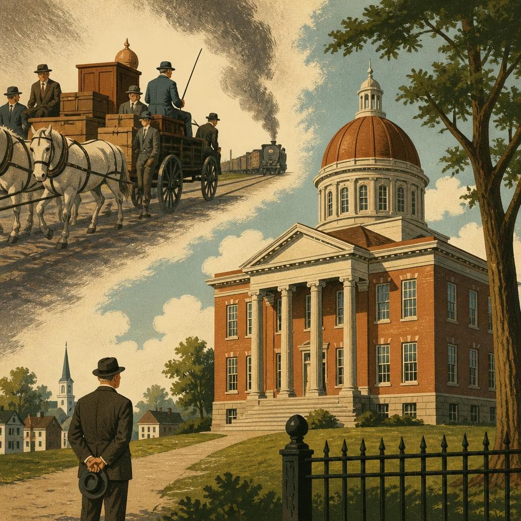 Cover art for When Vandalia Lost the Capitol