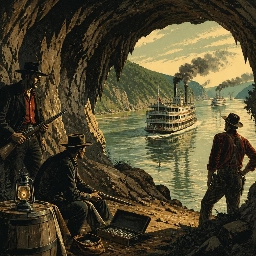 Cover art for Where the Ohio River Turned Uneasy