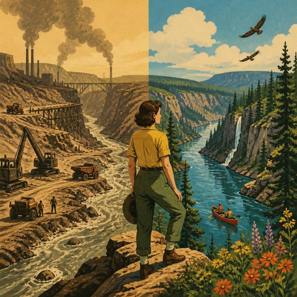 Cover art for When the Gorge Changed Course