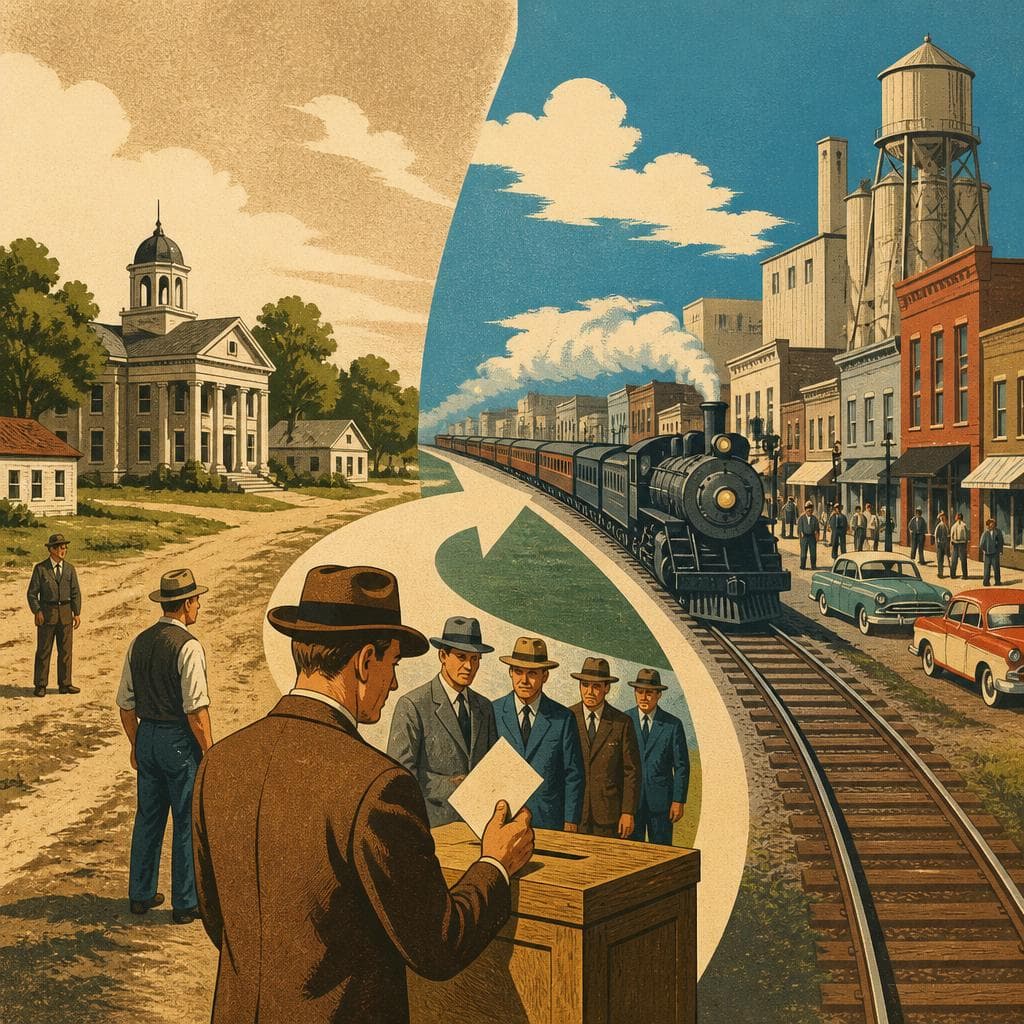 Cover art for When the County Seat Moved East