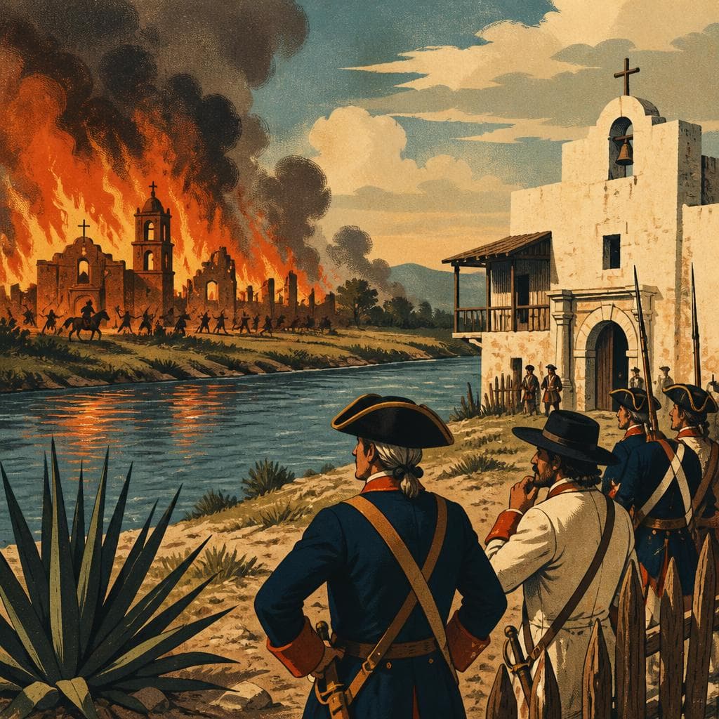Cover art for Across the River, the Mission Burned
