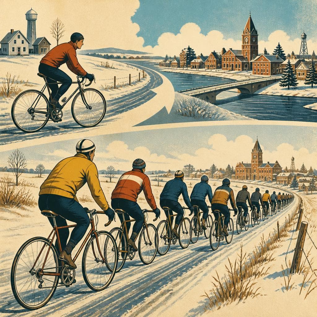 Cover art for How a Cold Ride Became an Iowa Ritual