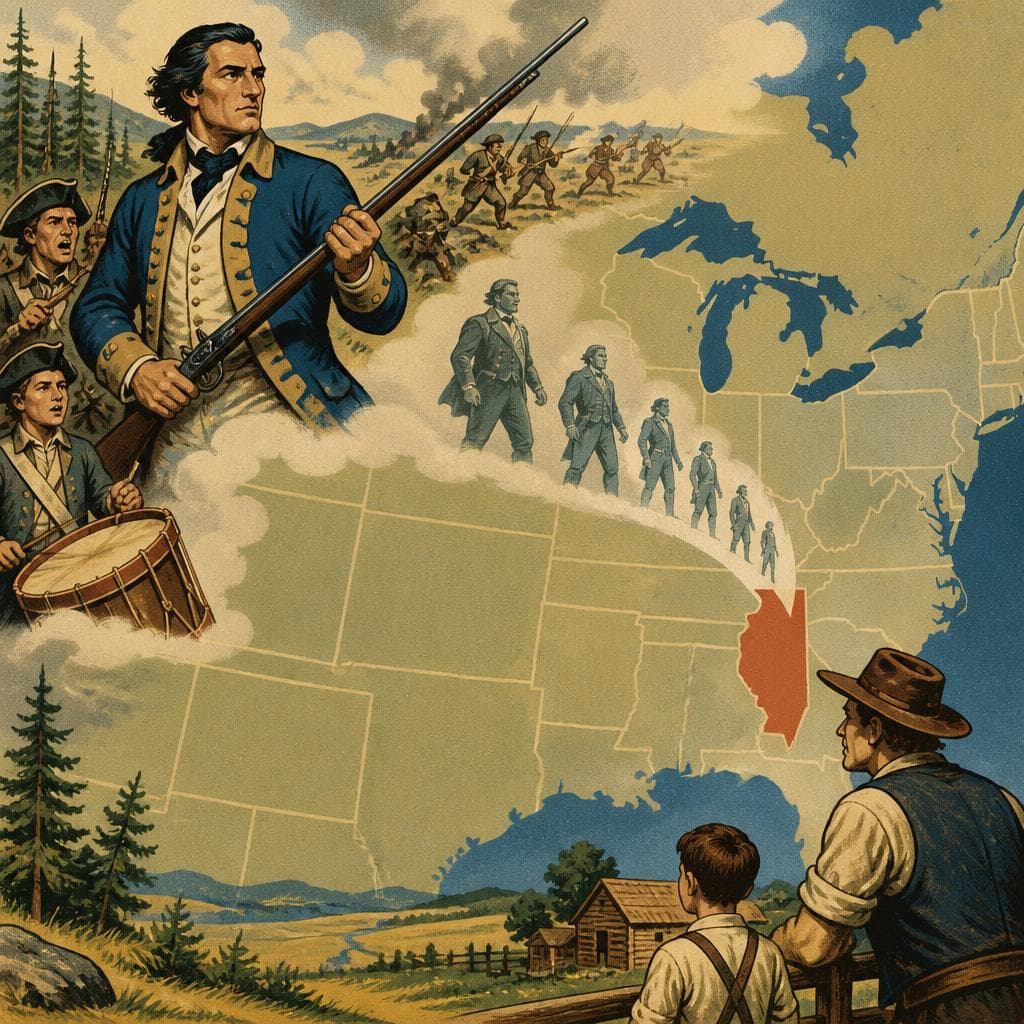 Cover art for How John Stark Reached the Illinois Map