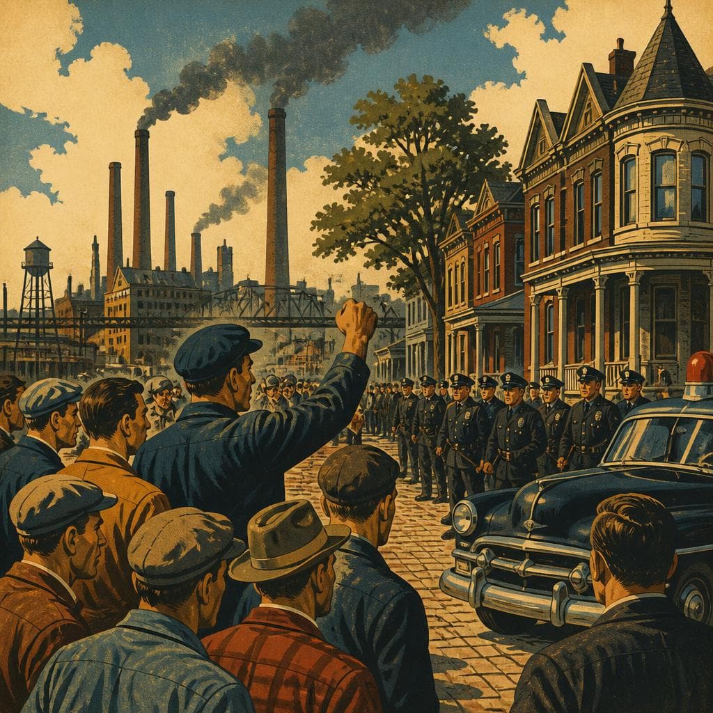 Cover art for When Labor War Reached East Davenport