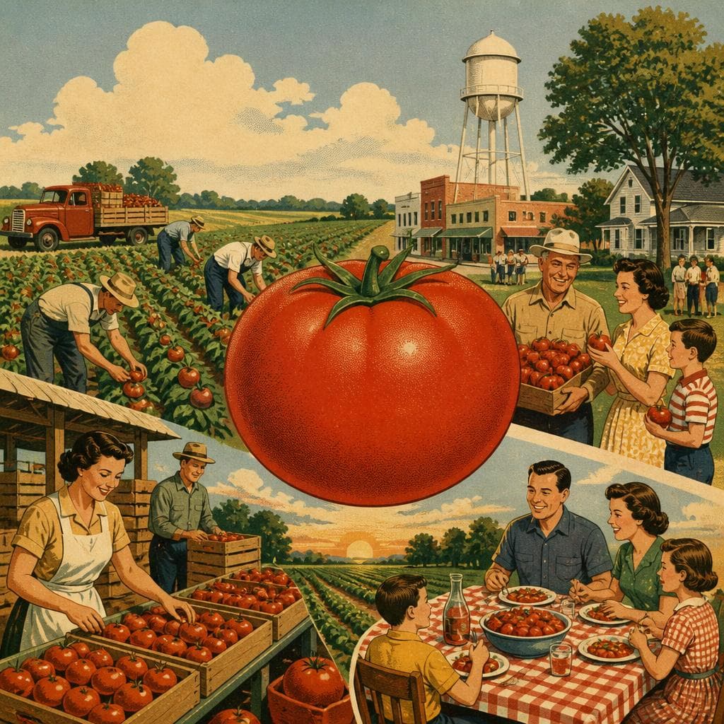 Cover art for How a Tomato Became Slocomb’s Signature