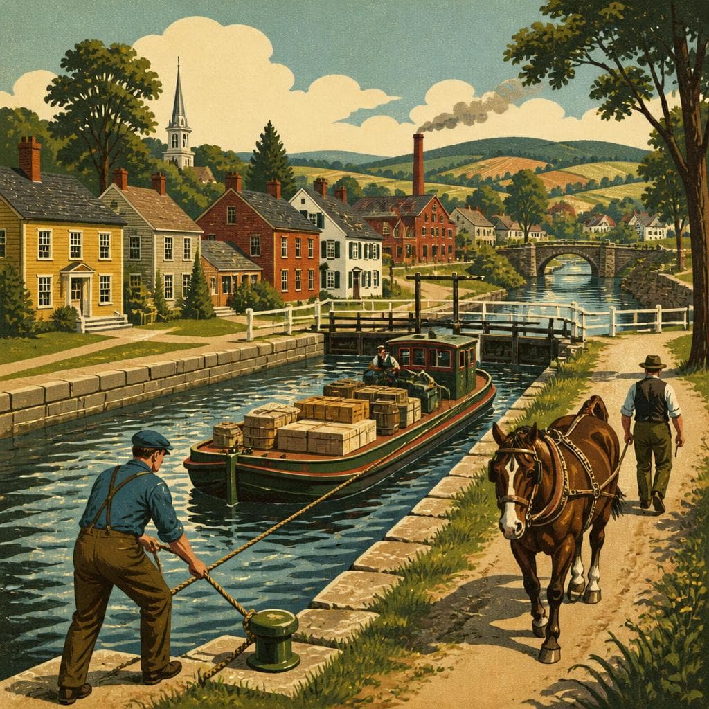 Cover art for When the Canal Made Villages