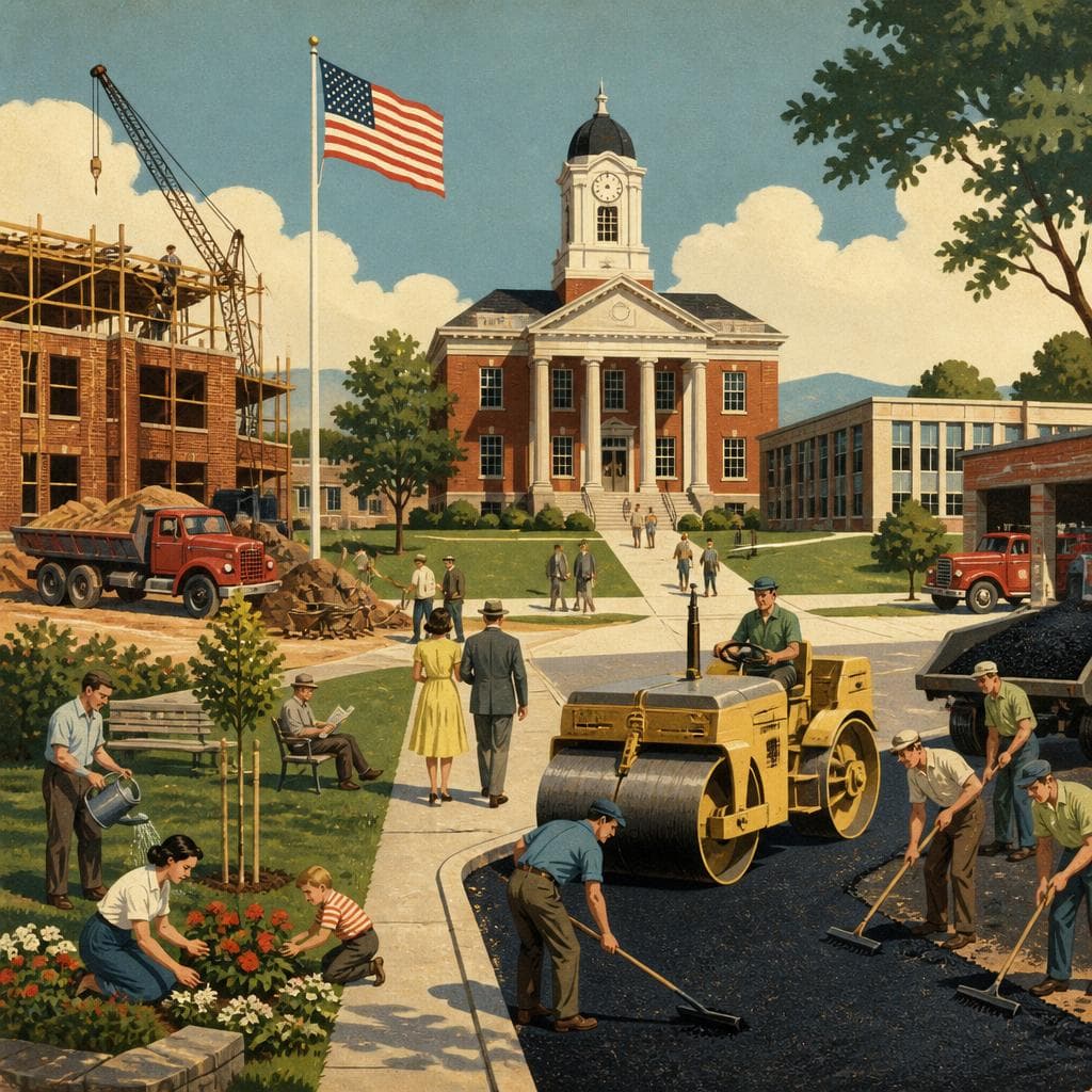 Cover art for Where a New County Got Down to Business