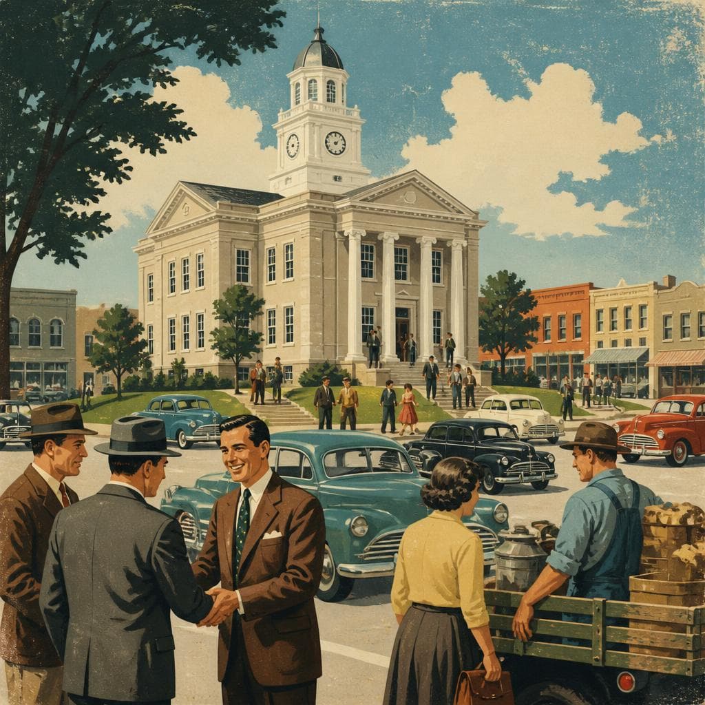 Cover art for Where Bond County Came to Do Business