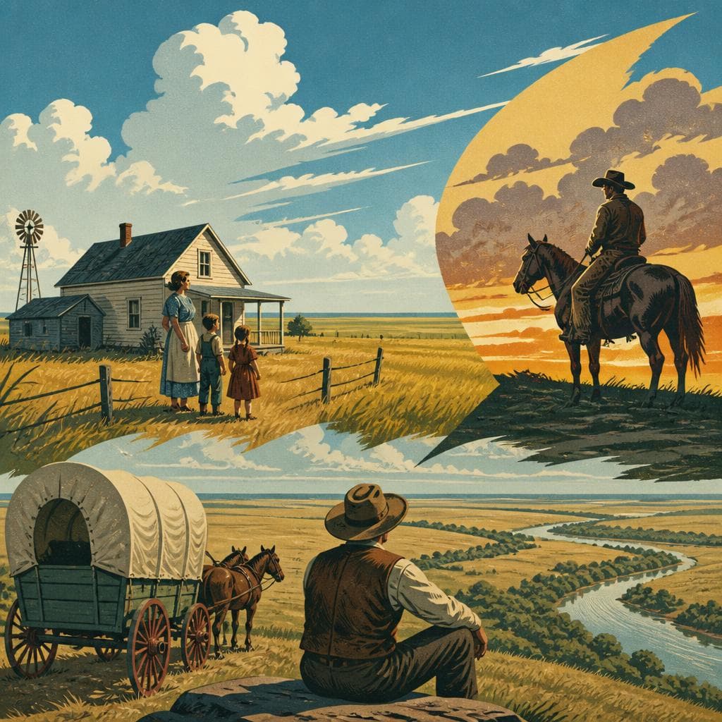 Cover art for Where Kansas Gave a Song Its Horizon