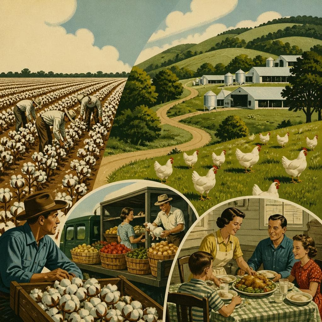 Cover art for From Cotton Rows to Chicken Houses