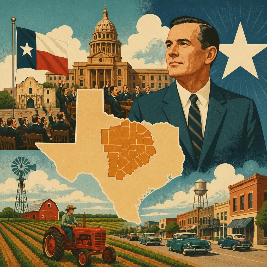 Cover art for A County, a Congressman, and Texas Statehood