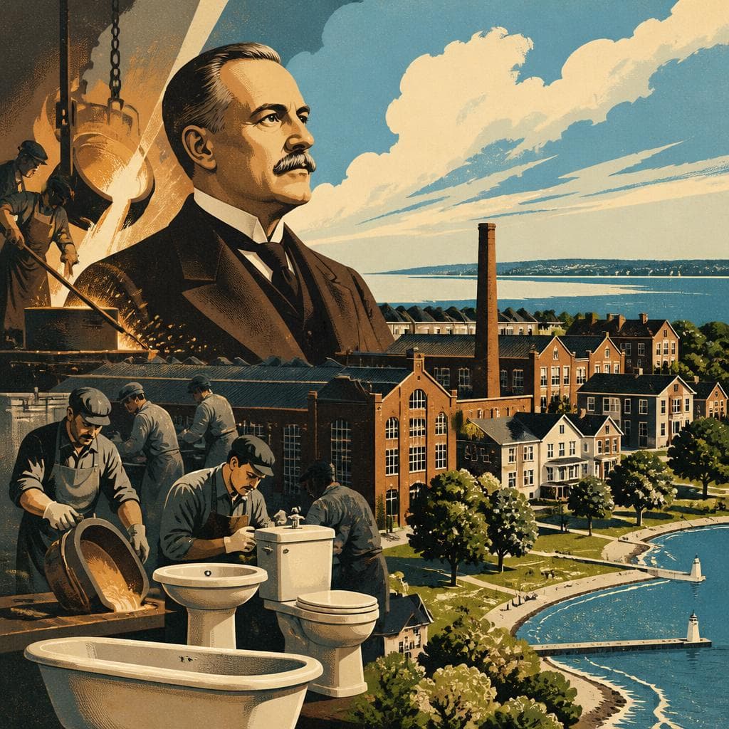 Cover art for From Sheboygan Foundry to an Industrial Name