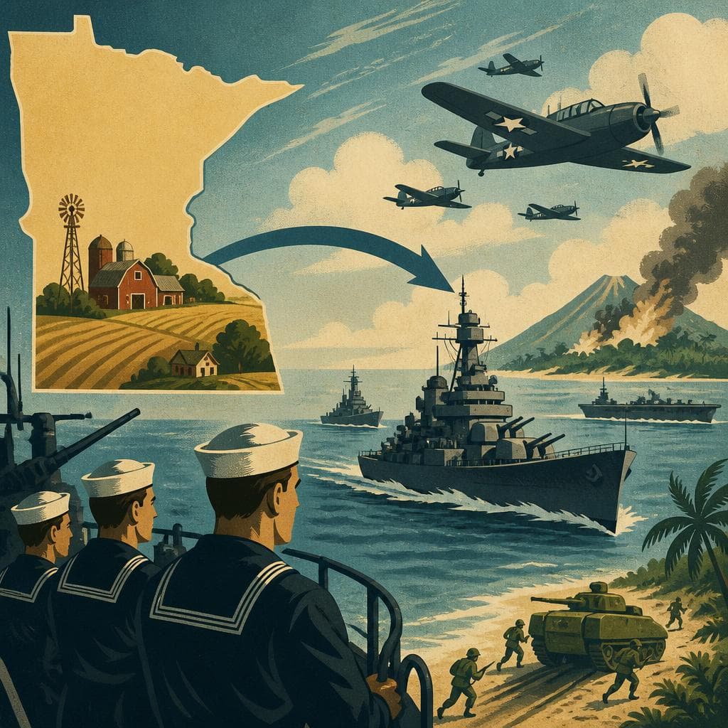 Cover art for When Nobles County Went to War at Sea