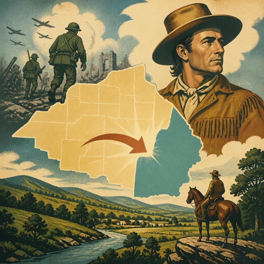 Cover art for A County Named in the Wake of War