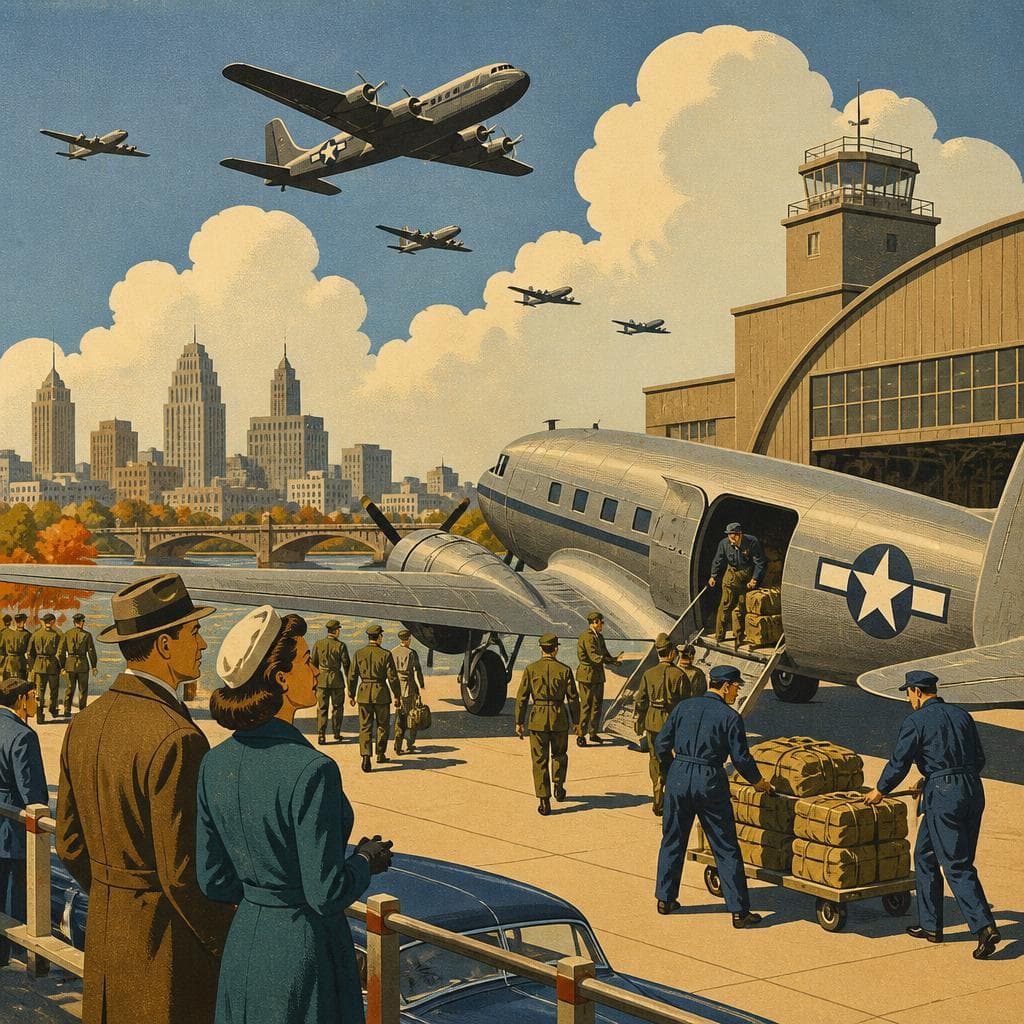Cover art for When Minneapolis Went to War by Air