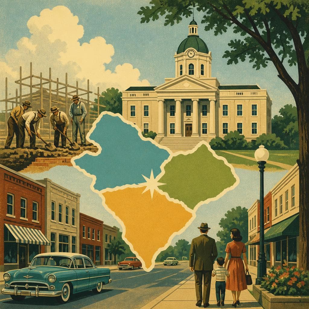 Cover art for When Three Counties Became One Courthouse