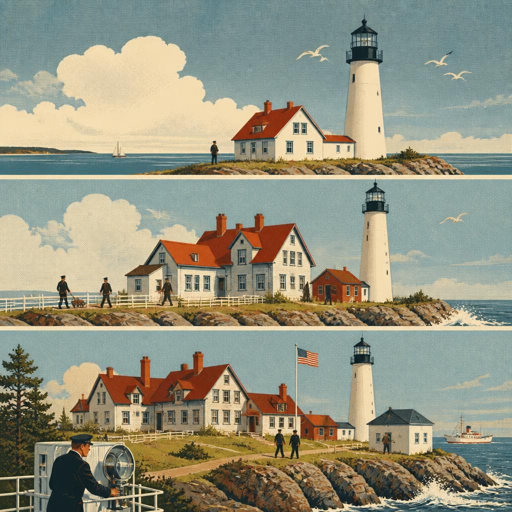 Cover art for When a Lighthouse Outgrew Its Cottage