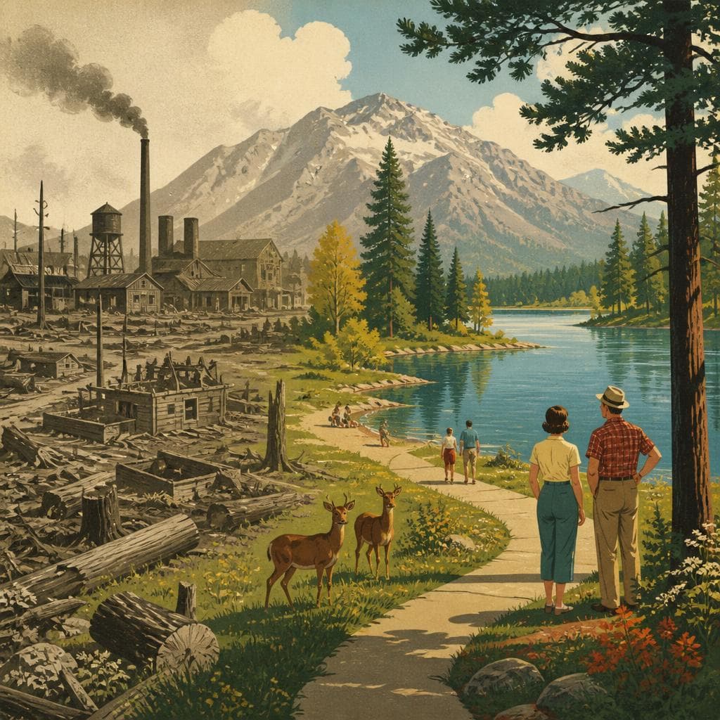 Cover art for Where Sizerville Vanished, a Park Took Root