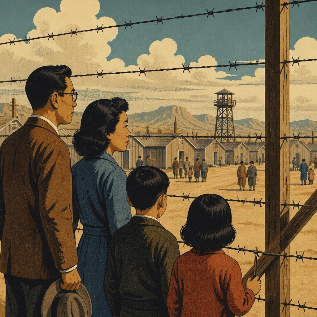 Cover art for Behind Barbed Wire in Crystal City
