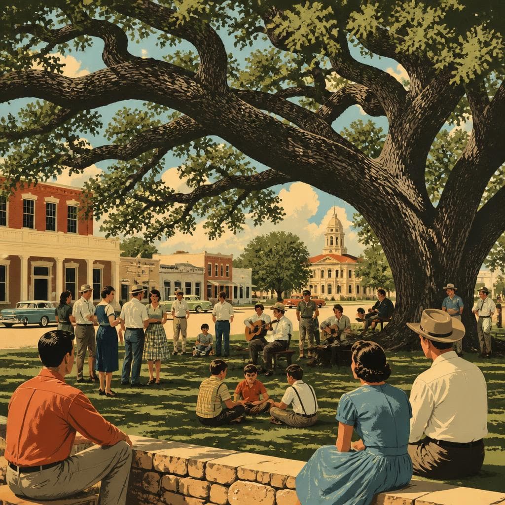 Cover art for Under the Branches, a Town Became Itself