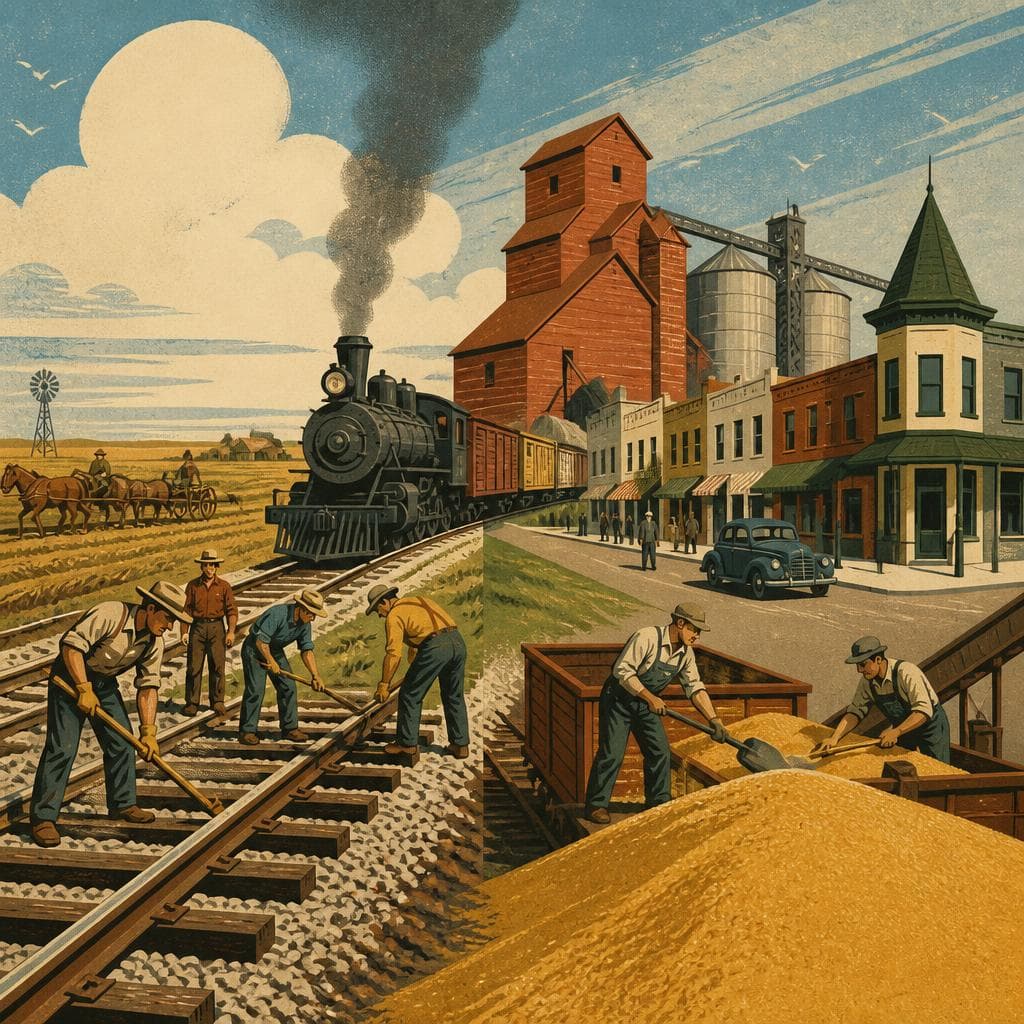 Cover art for Where the Rails Made Huron