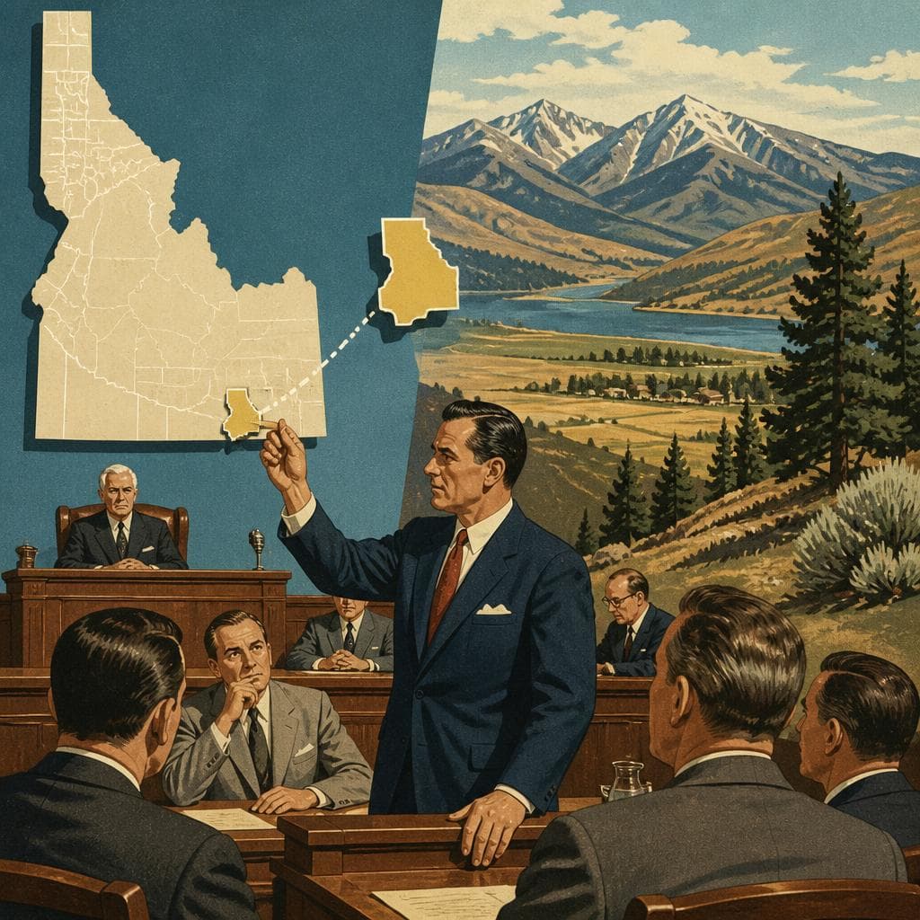 Cover art for A County Born in the Legislature
