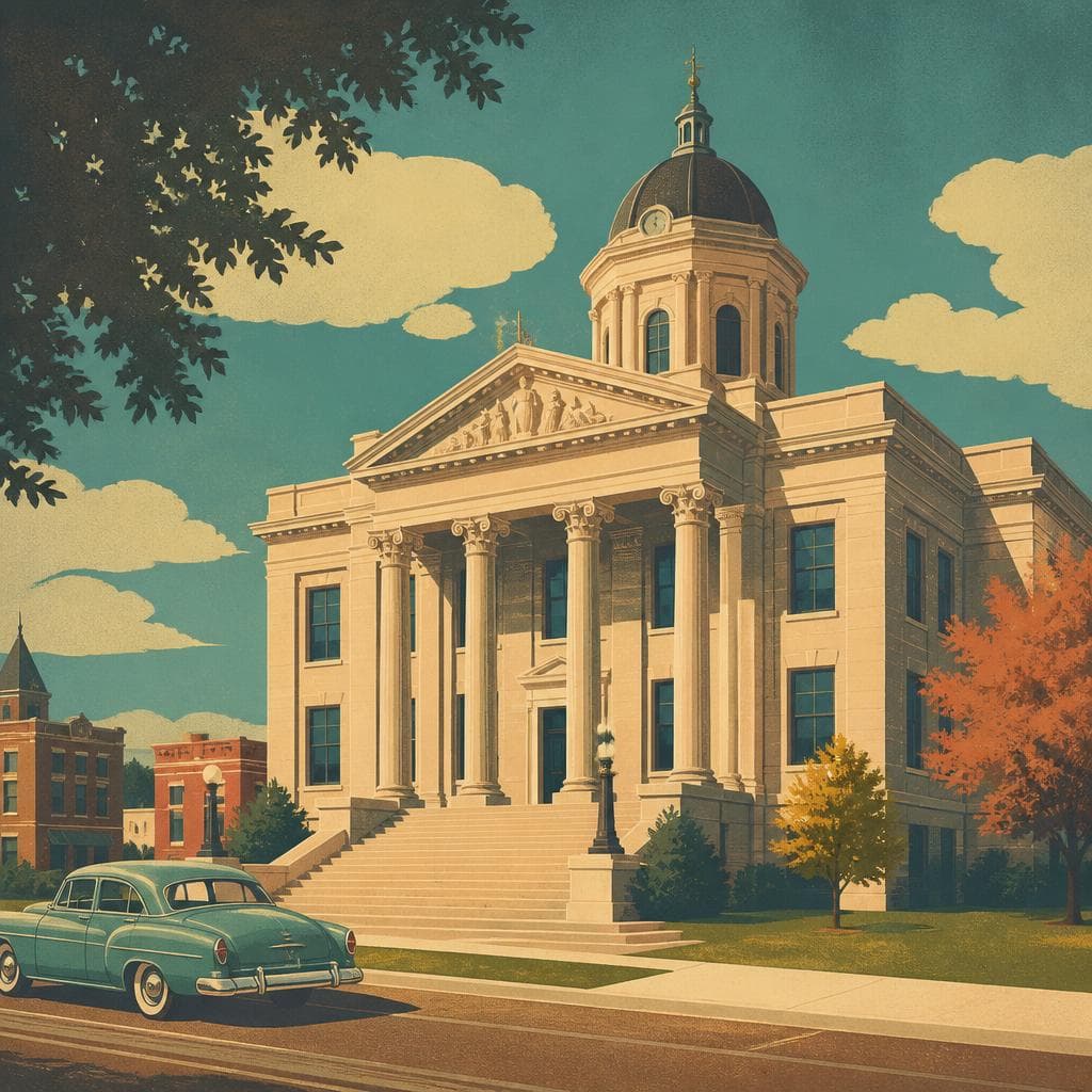 Cover art for A Courthouse Built to Look Steady