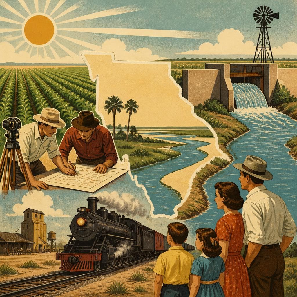Cover art for When Water and Rails Drew a New County