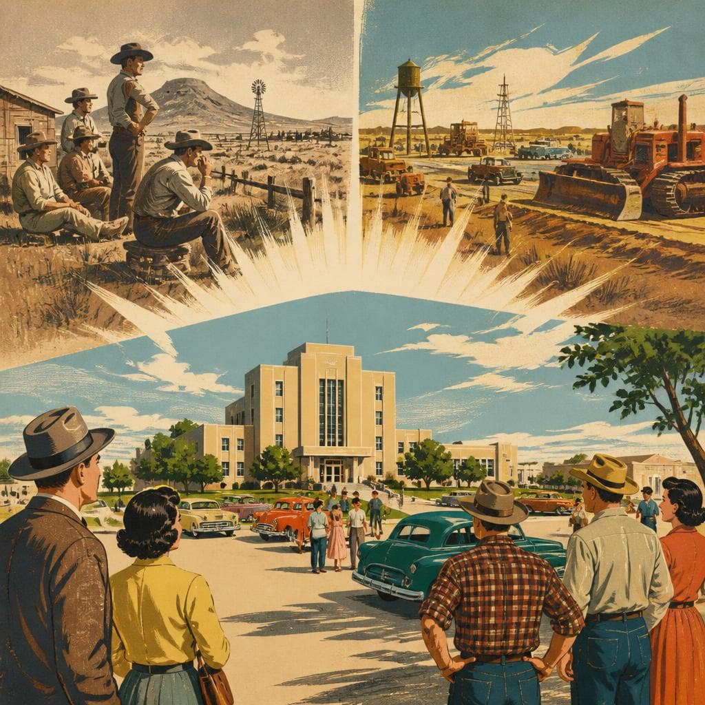 Cover art for When a New Town Won Dawson County