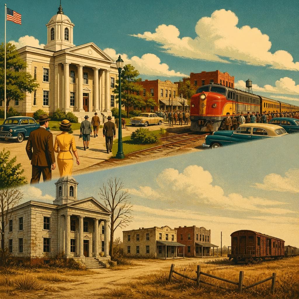 Cover art for When the County Seat Moved On