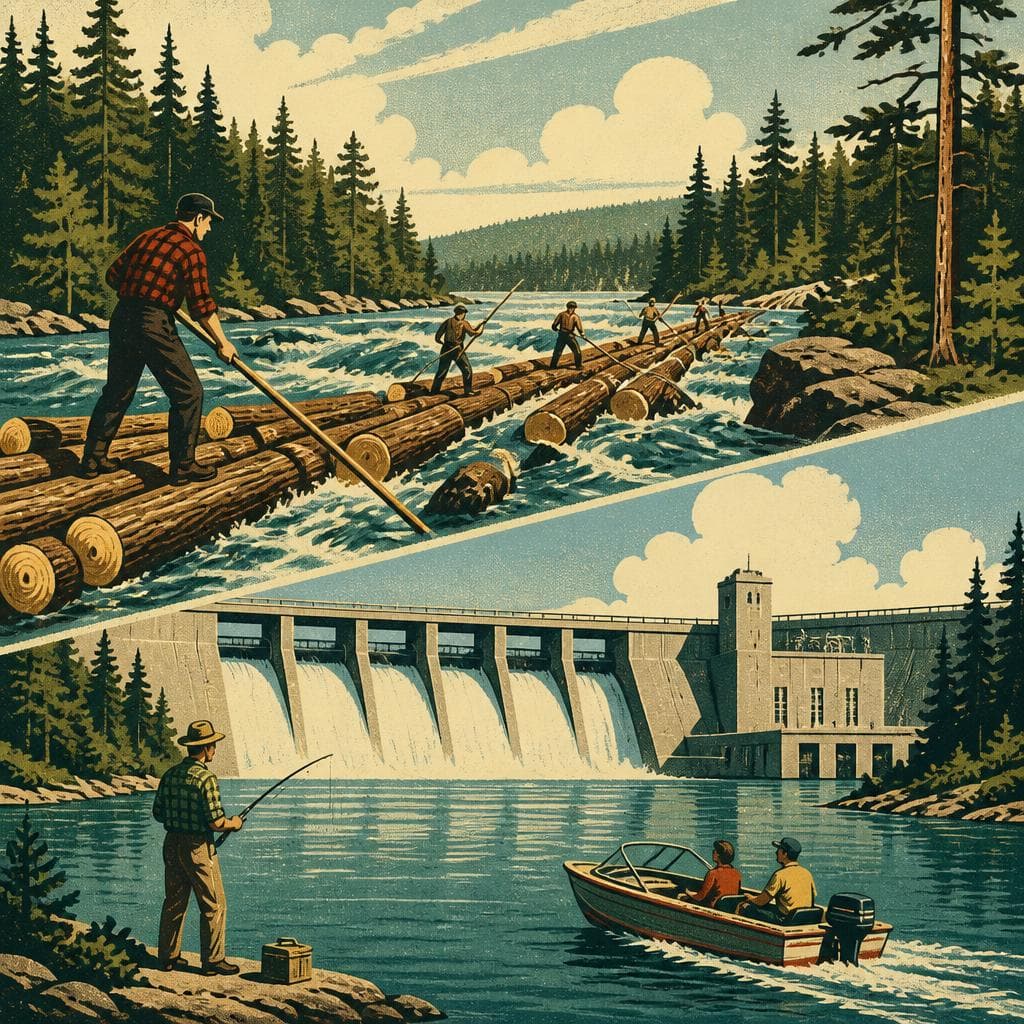 Cover art for From Log Highway to Power River