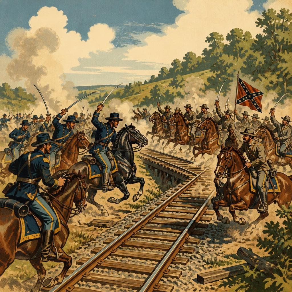 Cover art for Where the Rail Line Stopped the Raid