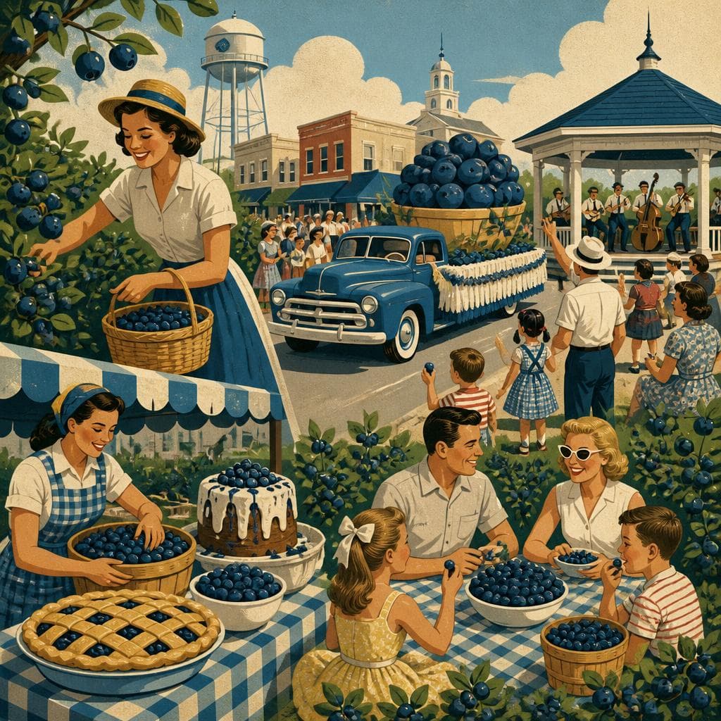 Cover art for How Blueberries Took Over a Brewton Weekend