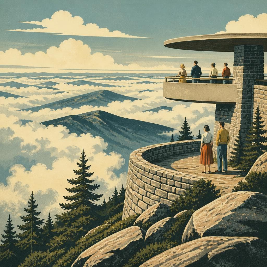 Cover art for Where Virginia Climbs Into the Clouds