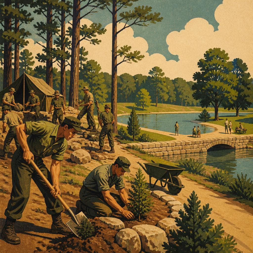 Cover art for Where New Deal Labor Became a Park