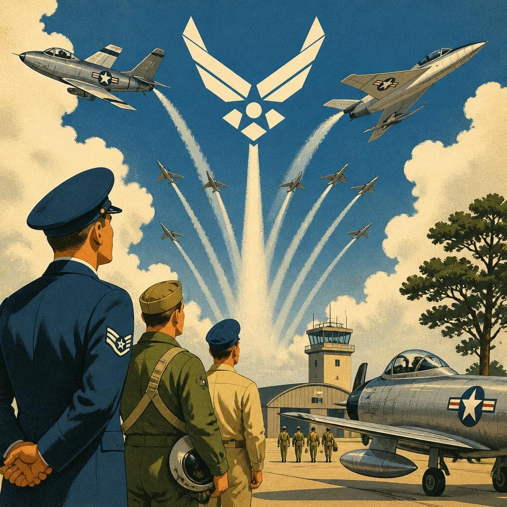 Cover art for When Moody Became Air Force Country