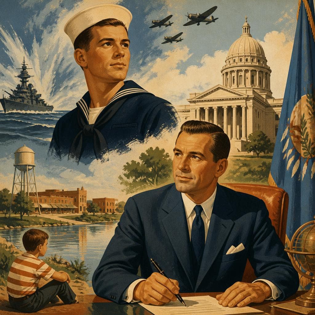 Cover art for From Navy Uniform to Governor’s Office