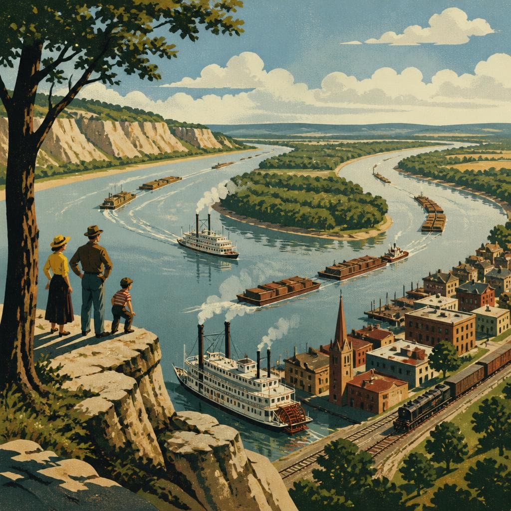 Cover art for Where the Rivers Teach You How Alton Happened