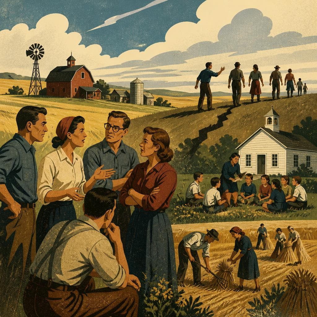 Cover art for Icaria’s Long Argument on the Iowa Prairie
